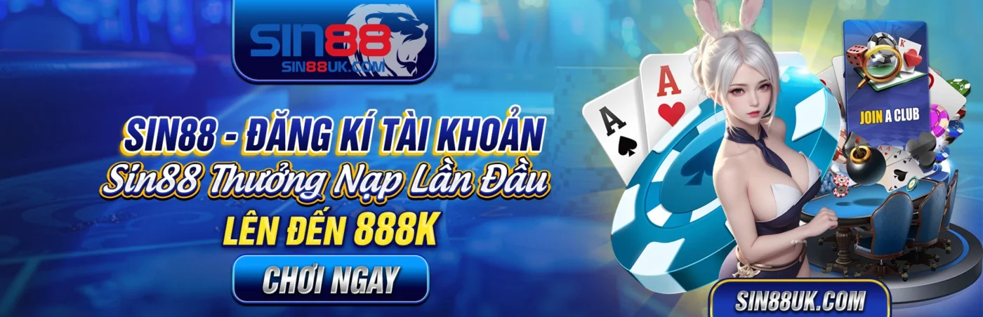 sin88 đăng kí tài khoản