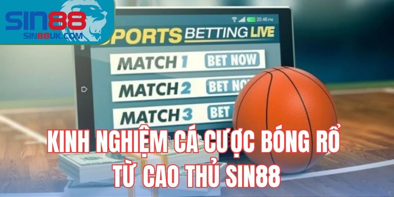 Kinh nghiệm cá cược bóng rổ từ cao thủ Sin88