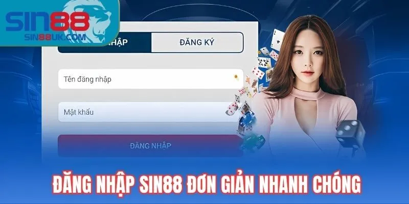 Đăng nhập sin88 hướng dẫn